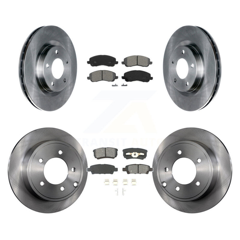 Transit Auto K8S-100996 Disc Brake Kit for 2007-2017 Chrysler 200, Dodge Caliber, Dodge Avenger & more - Front and Rear product image