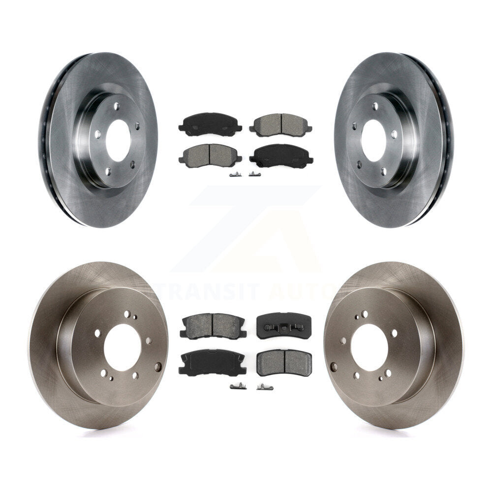 Transit Auto K8S-100999 Disc Brake Kit for 2007-2013 Mitsubishi Outlander - Front and Rear product image