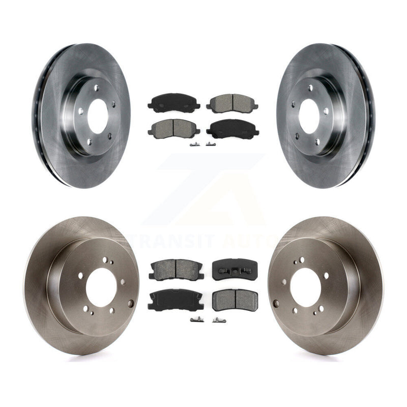 Transit Auto K8S-100999 Disc Brake Kit for 2007-2013 Mitsubishi Outlander - Front and Rear product image