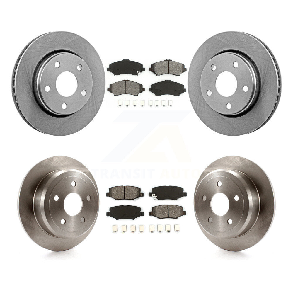 Transit Auto K8S-101001 Disc Brake Kit for 2007-2017 Jeep Wrangler - Front and Rear product image