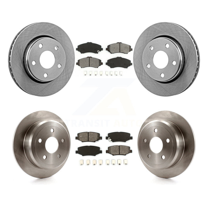 Transit Auto K8S-101001 Disc Brake Kit for 2007-2017 Jeep Wrangler - Front and Rear product image