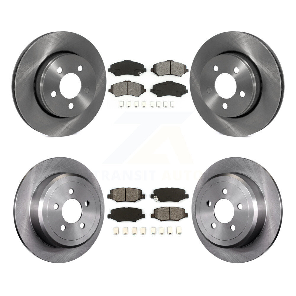 Transit Auto K8S-101002 Disc Brake Kit for 2007-2012 Dodge Nitro, Jeep Liberty - Front and Rear product image
