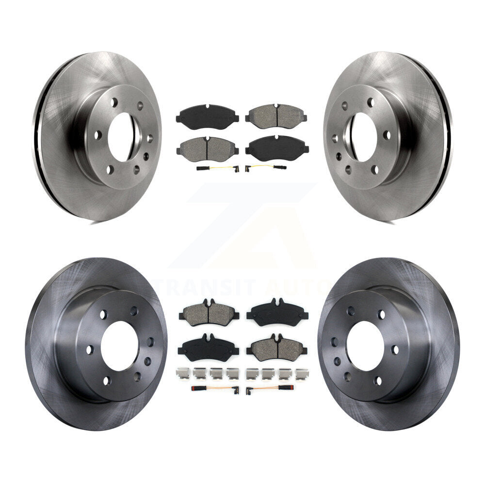 Transit Auto K8S-101003 Disc Brake Kit for 2007-2018 Mercedes-Benz Sprinter 2500, Dodge Sprinter 2500, Freightliner Sprinter 2500 - Front and Rear product image