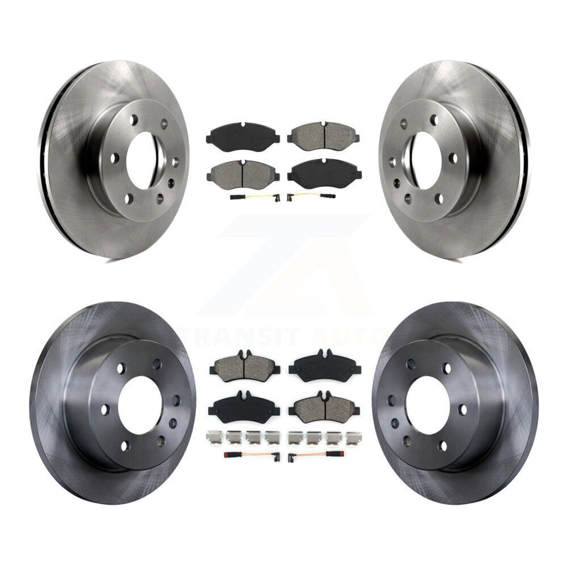 Transit Auto K8S-101003 Disc Brake Kit for 2007-2018 Mercedes-Benz Sprinter 2500, Dodge Sprinter 2500, Freightliner Sprinter 2500 - Front and Rear product image