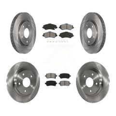 Transit Auto K8S-101004 Disc Brake Kit for 2008-2012 Chrysler Town & Country, Dodge Grand Caravan, Dodge Journey & more - Front and Rear product image