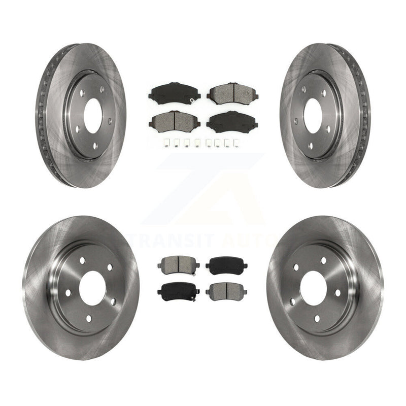 Transit Auto K8S-101004 Disc Brake Kit for 2008-2012 Chrysler Town & Country, Dodge Grand Caravan, Dodge Journey & more - Front and Rear product image