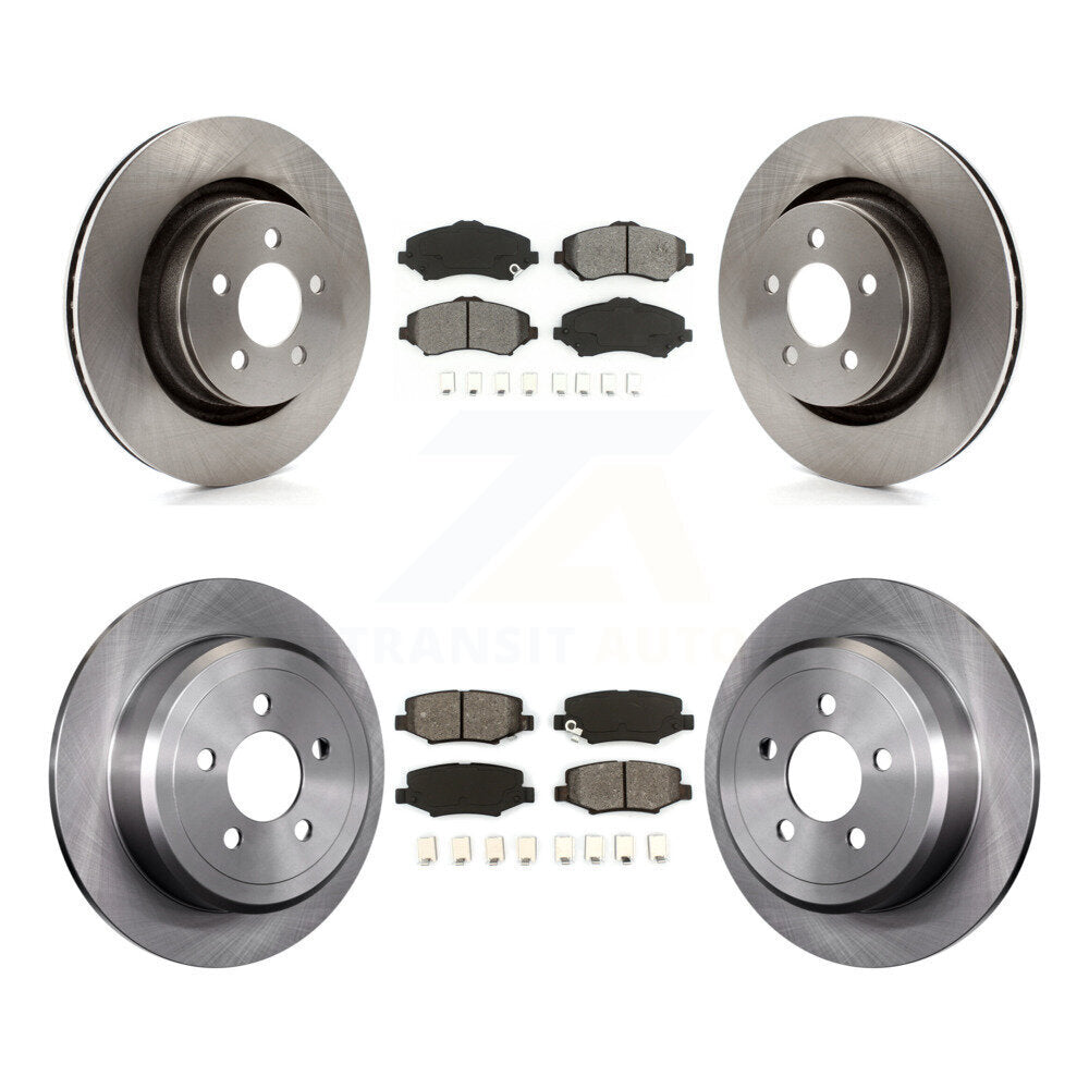 Transit Auto K8S-101005 Disc Brake Kit for 2008-2012 Dodge Nitro, Jeep Liberty - Front and Rear product image