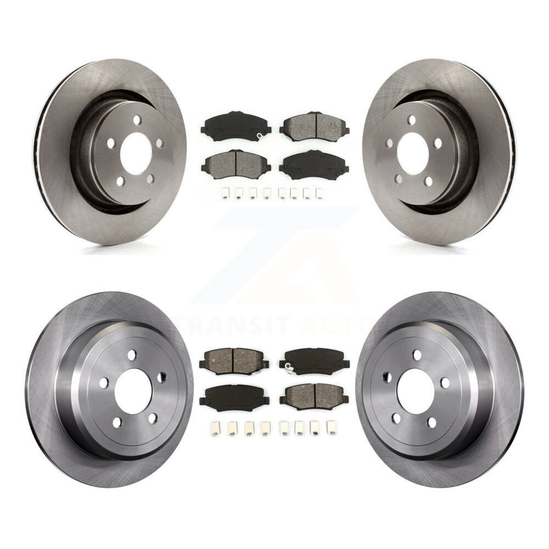 Transit Auto K8S-101005 Disc Brake Kit for 2008-2012 Dodge Nitro, Jeep Liberty - Front and Rear product image