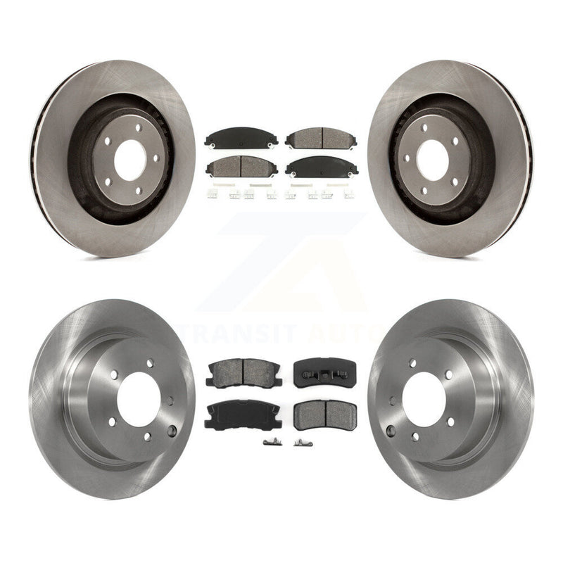 Transit Auto K8S-101007 Disc Brake Kit for 2008-2009 Dodge Caliber - Front and Rear product image