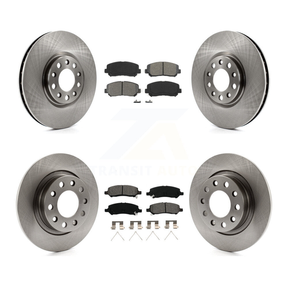 Transit Auto K8S-101014 Disc Brake Kit for 2013-2016 Dodge Dart - Front and Rear product image