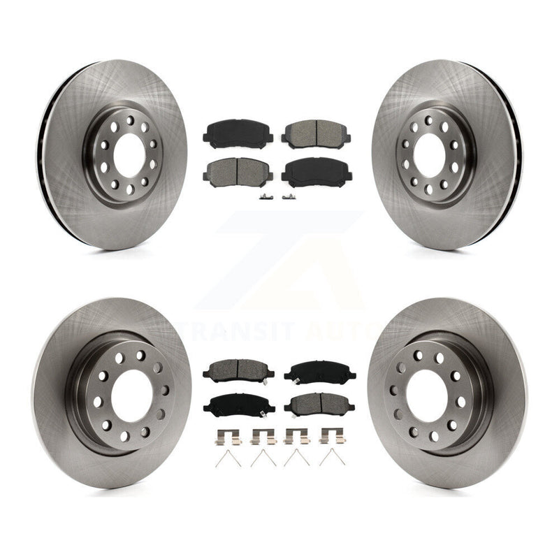 Transit Auto K8S-101014 Disc Brake Kit for 2013-2016 Dodge Dart - Front and Rear product image