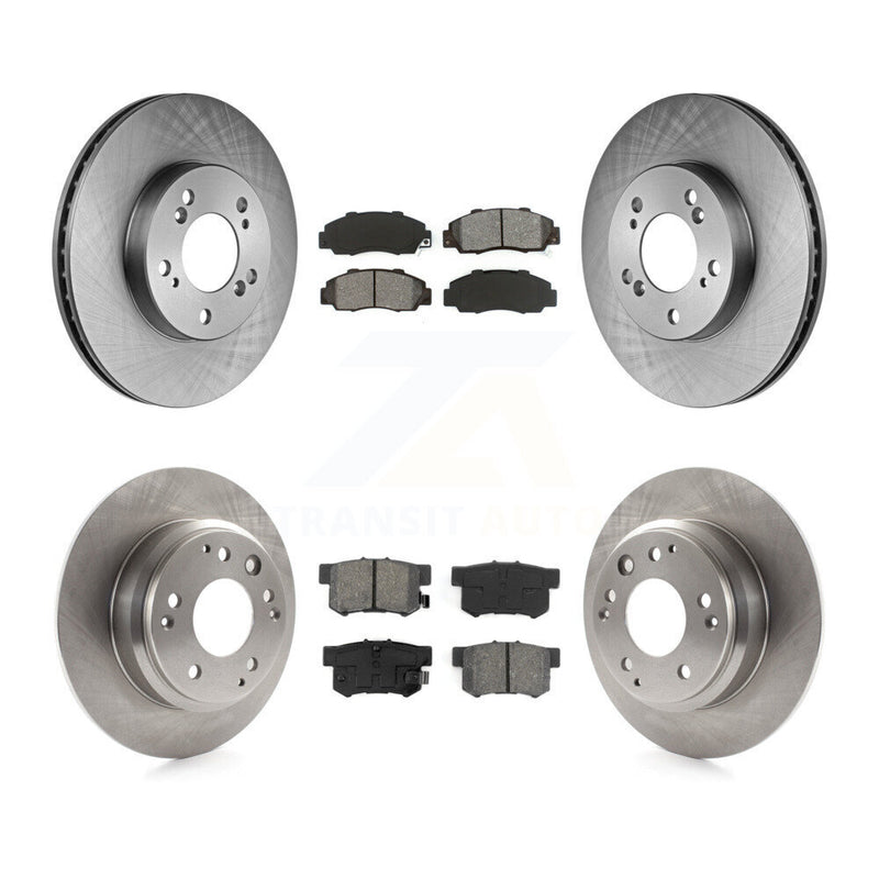 Transit Auto K8S-101015 Disc Brake Kit for 1991-1999 Acura RL, Isuzu Oasis, Honda Odyssey & more - Front and Rear product image