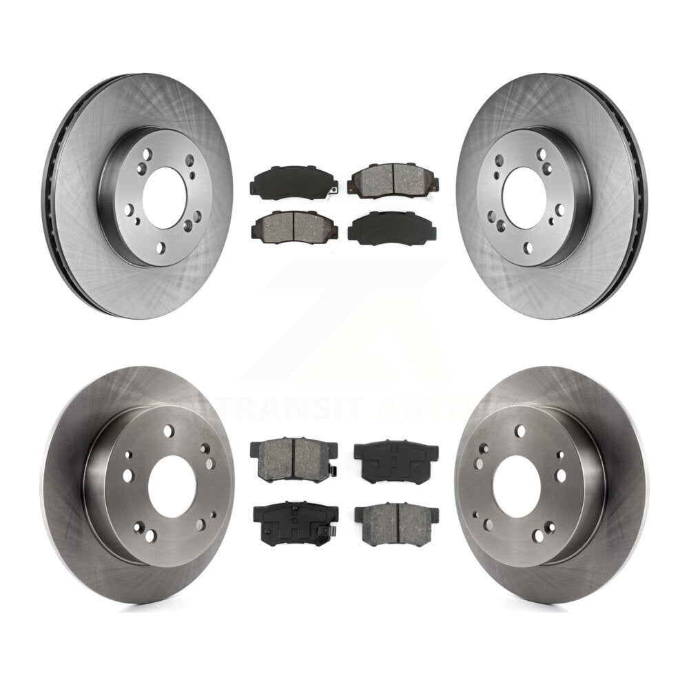 Transit Auto K8S-101018 Disc Brake Kit for 1997-2001 Acura Integra - Front and Rear product image