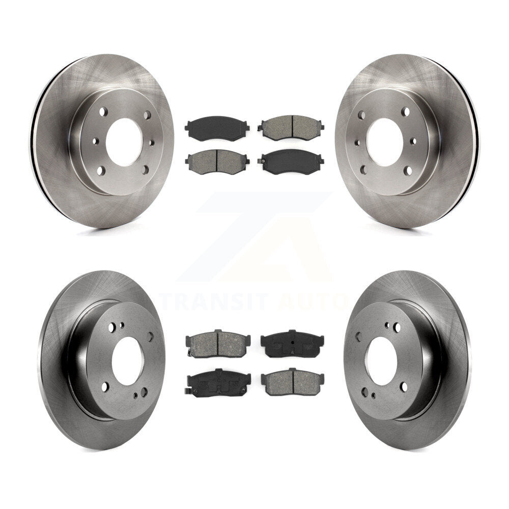 Transit Auto K8S-101022 Disc Brake Kit for 1991-2000 Nissan Sentra, INFINITI G20 - Front and Rear product image