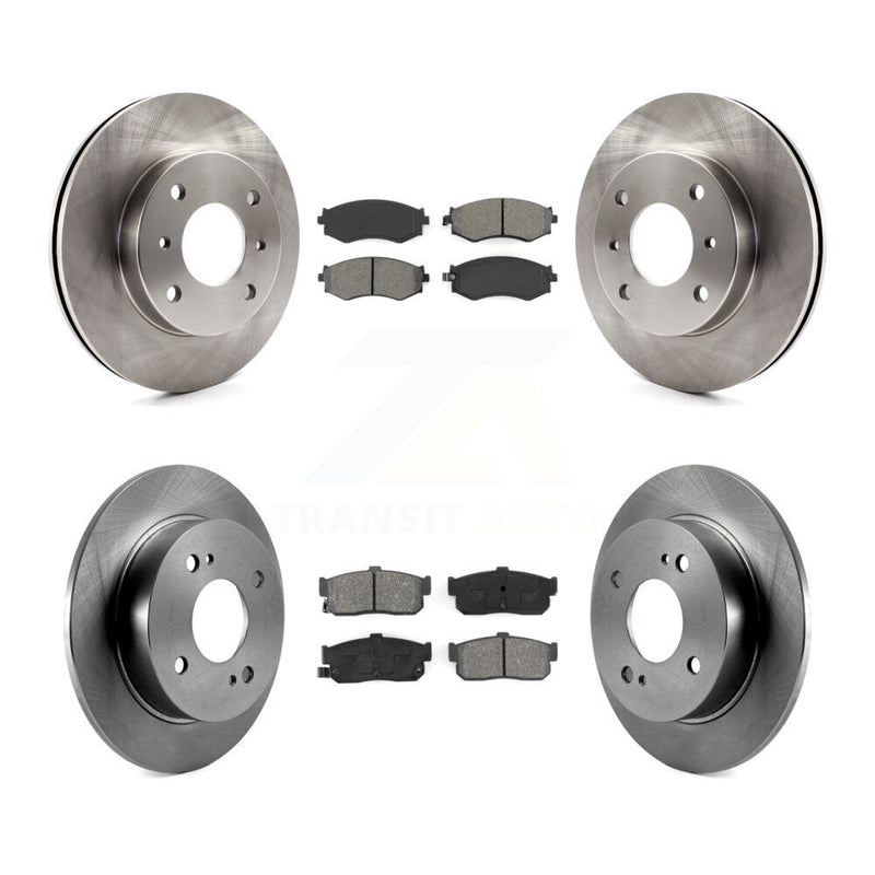 Transit Auto K8S-101022 Disc Brake Kit for 1991-2000 Nissan Sentra, INFINITI G20 - Front and Rear product image