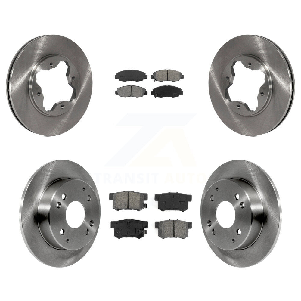 Transit Auto K8S-101030 Disc Brake Kit for 1991-1997 Acura CL, Honda Accord - Front and Rear product image