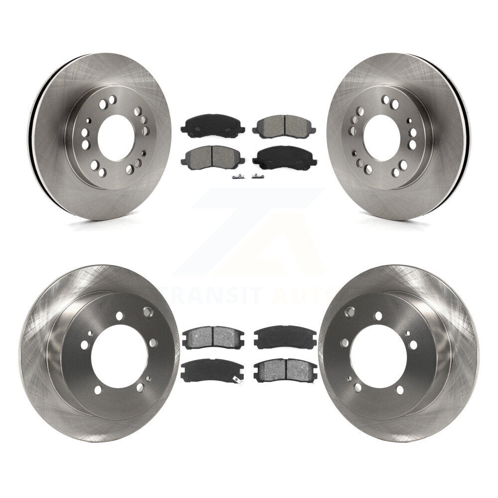 Transit Auto K8S-101037 Disc Brake Kit for 2001 Mitsubishi Eclipse - Front and Rear product image