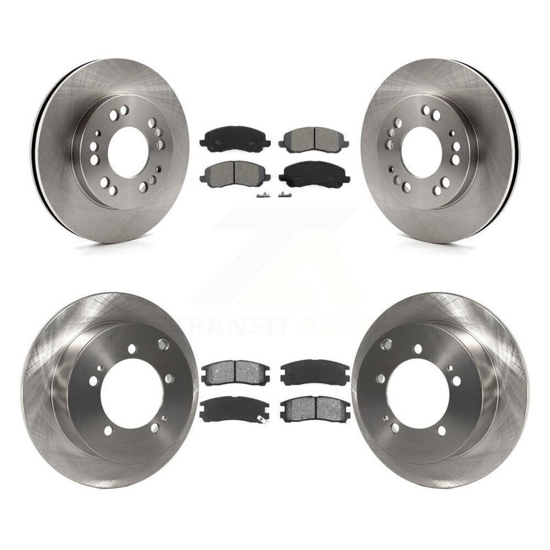 Transit Auto K8S-101037 Disc Brake Kit for 2001 Mitsubishi Eclipse - Front and Rear product image