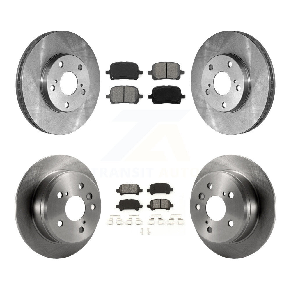 Transit Auto K8S-101042 Disc Brake Kit for 1999-2003 Toyota Solara, Toyota Camry - Front and Rear product image