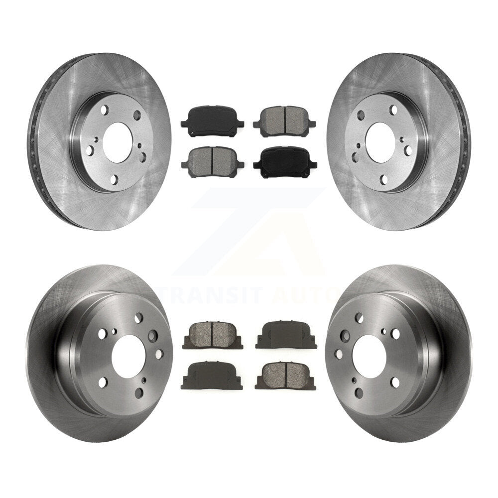Transit Auto K8S-101043 Disc Brake Kit for 1999-2001 Lexus ES300, Toyota Camry - Front and Rear product image