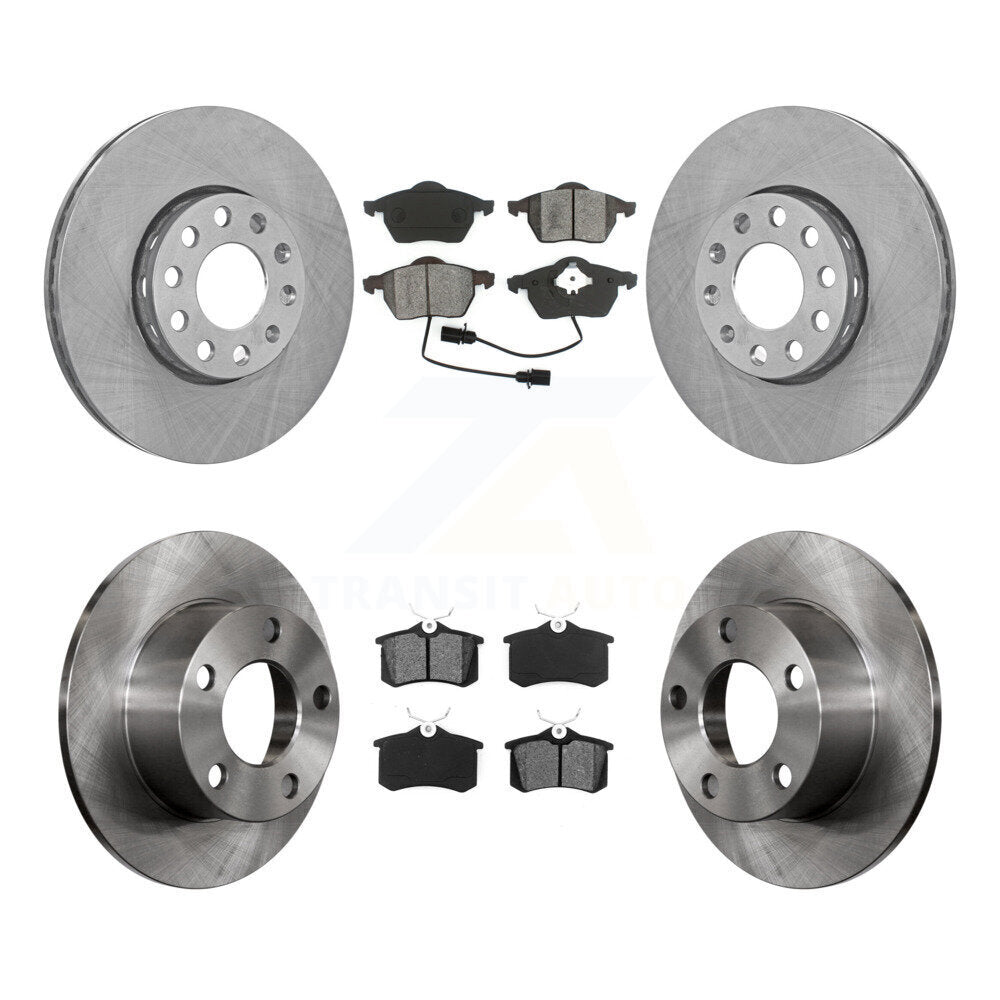 Transit Auto K8S-101058 Disc Brake Kit for 2000-2005 Volkswagen Passat, Audi A6 - Front and Rear product image