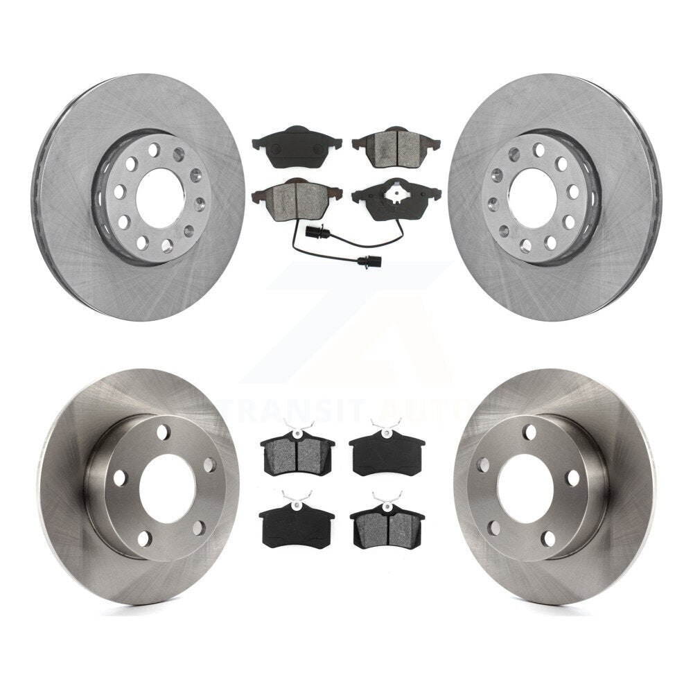 Transit Auto K8S-101062 Disc Brake Kit for 1999-2005 Volkswagen Passat, Audi A4 - Front and Rear product image