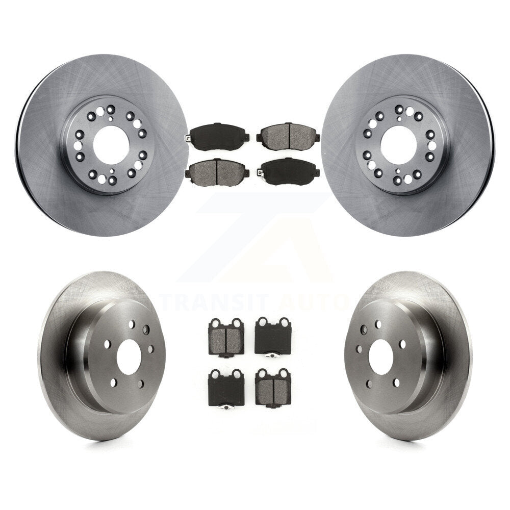 Transit Auto K8S-101066 Disc Brake Kit for 1998-2010 Lexus SC430, Lexus GS430, Lexus IS300 & more - Front and Rear product image