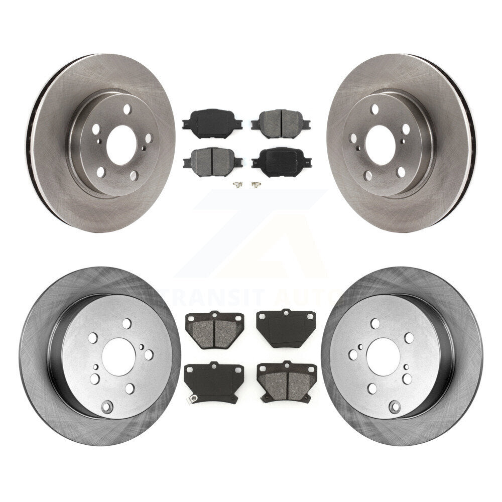 Transit Auto K8S-101068 Disc Brake Kit for 2001 Toyota Celica - Front and Rear product image