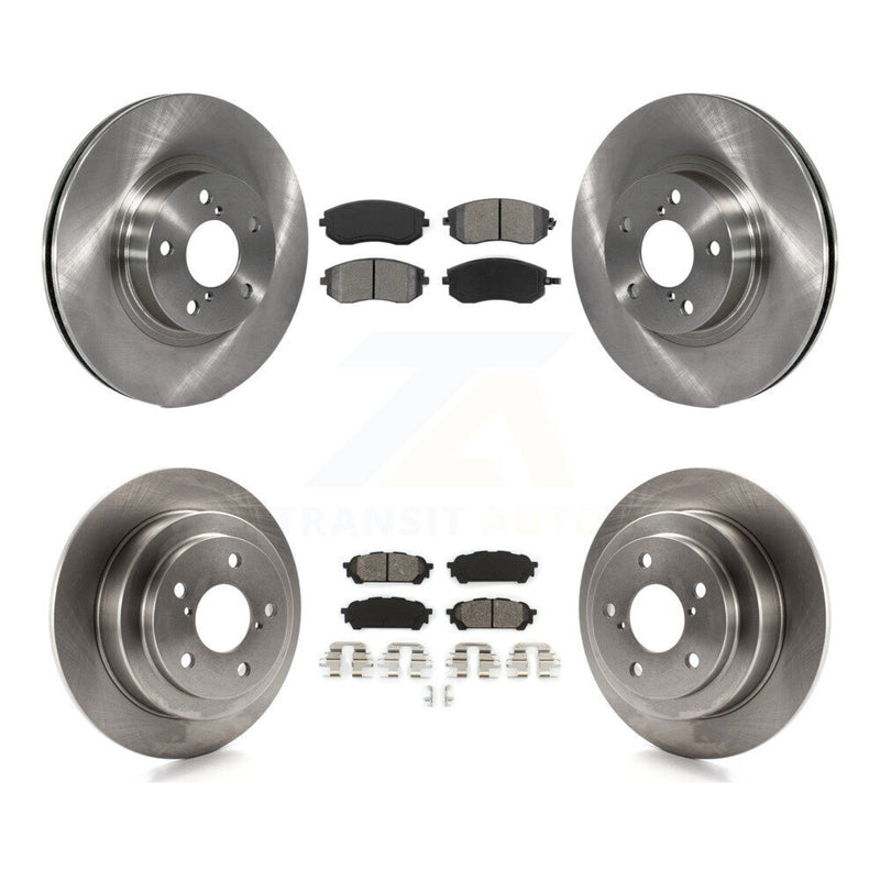 Transit Auto K8S-101077 Disc Brake Kit for 2003-2007 Saab 9-2X, Subaru Impreza - Front and Rear product image