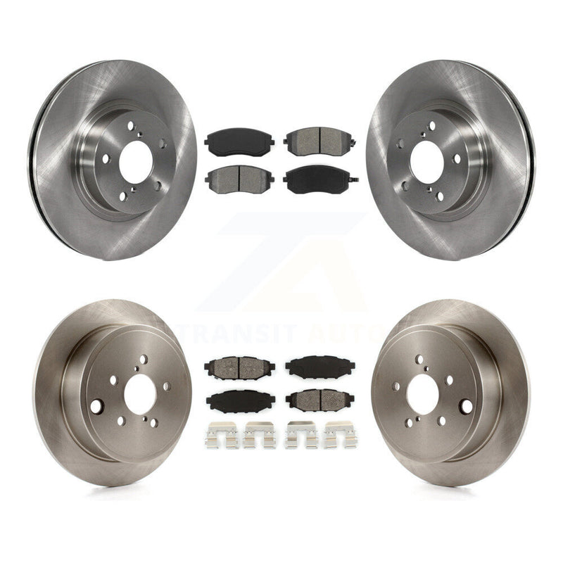 Transit Auto K8S-101081 Disc Brake Kit for 2008-2010 Subaru Impreza - Front and Rear product image