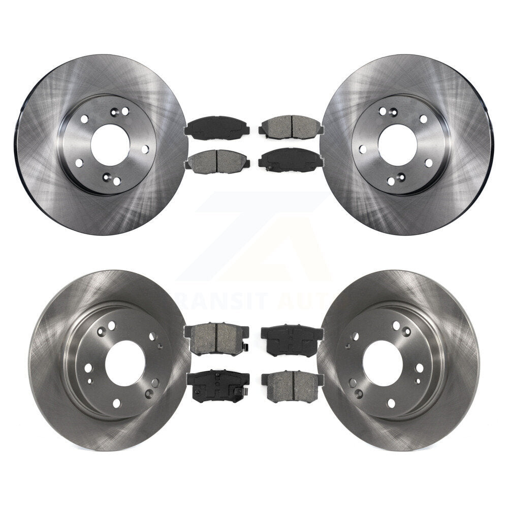 Transit Auto K8S-101085 Disc Brake Kit for 2014-2015 Honda Civic - Front and Rear product image