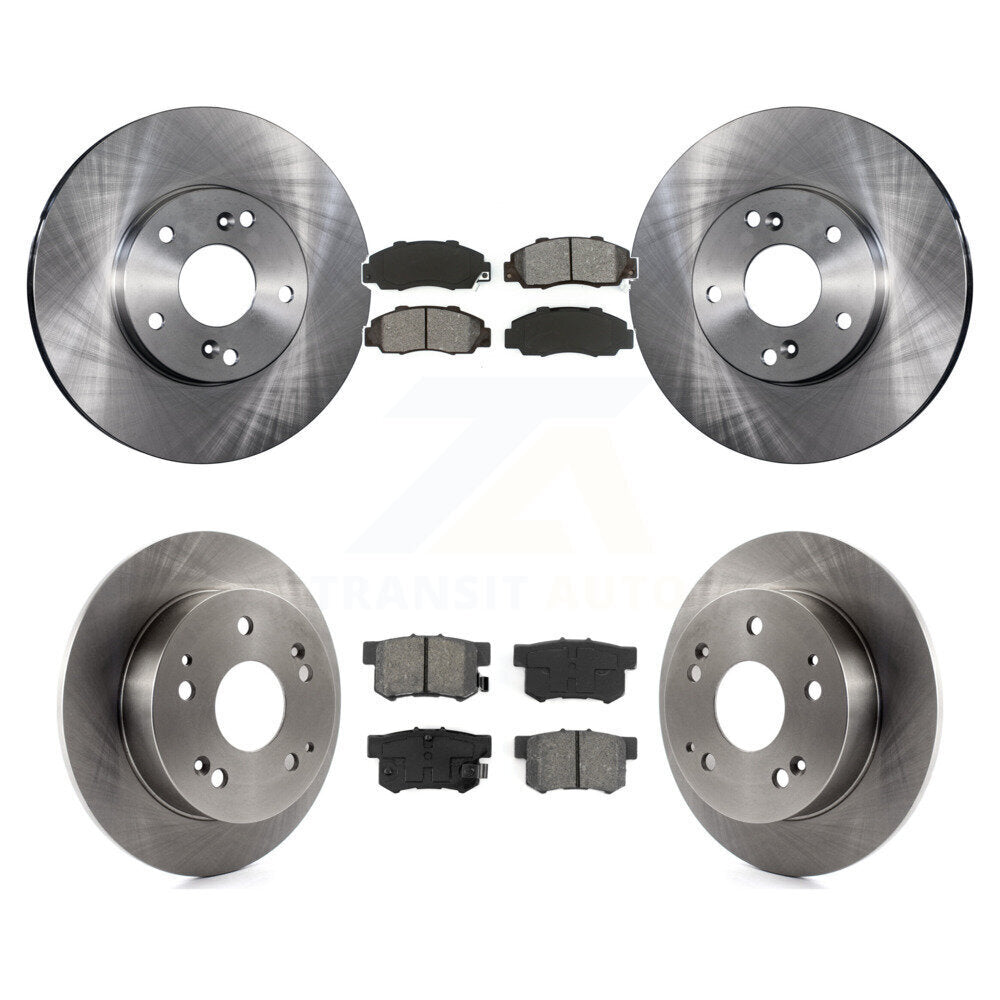 Transit Auto K8S-101086 Disc Brake Kit for 1998-2002 Honda Accord - Front and Rear product image