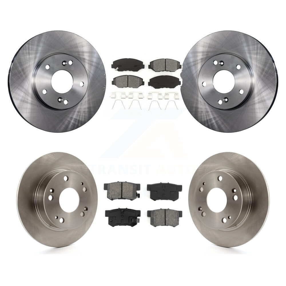 Transit Auto K8S-101088 Disc Brake Kit for 2003-2007 Honda Accord - Front and Rear product image