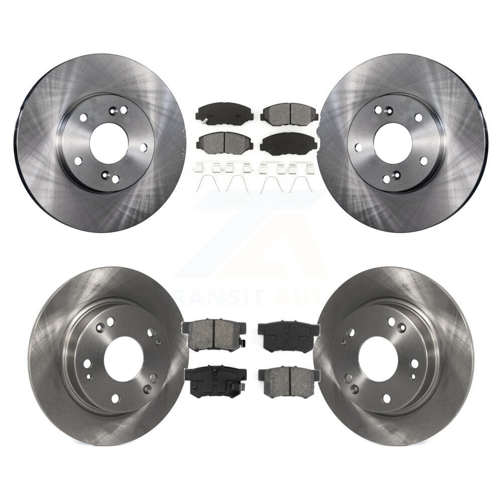 Transit Auto K8S-101090 Disc Brake Kit for 2013-2015 Honda Civic, Acura ILX - Front and Rear product image