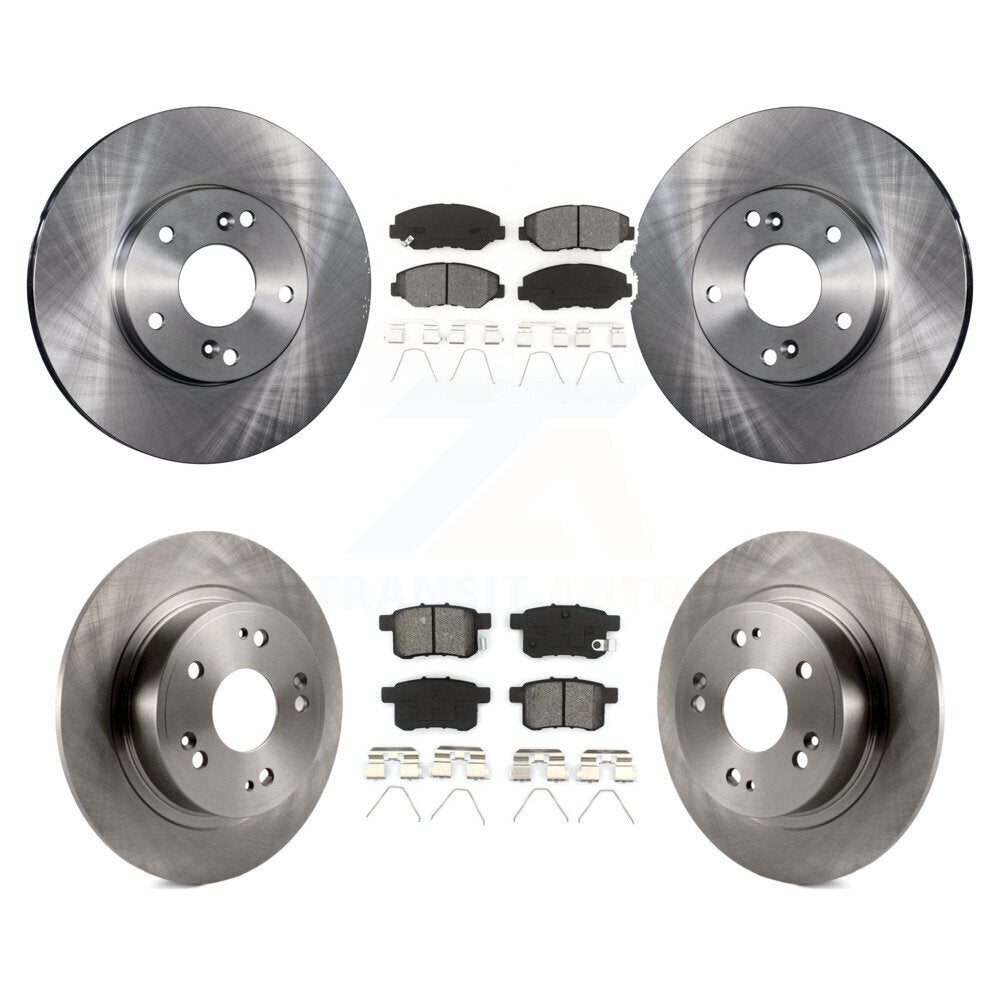 Transit Auto K8S-101091 Disc Brake Kit for 2008-2017 Honda Accord - Front and Rear product image
