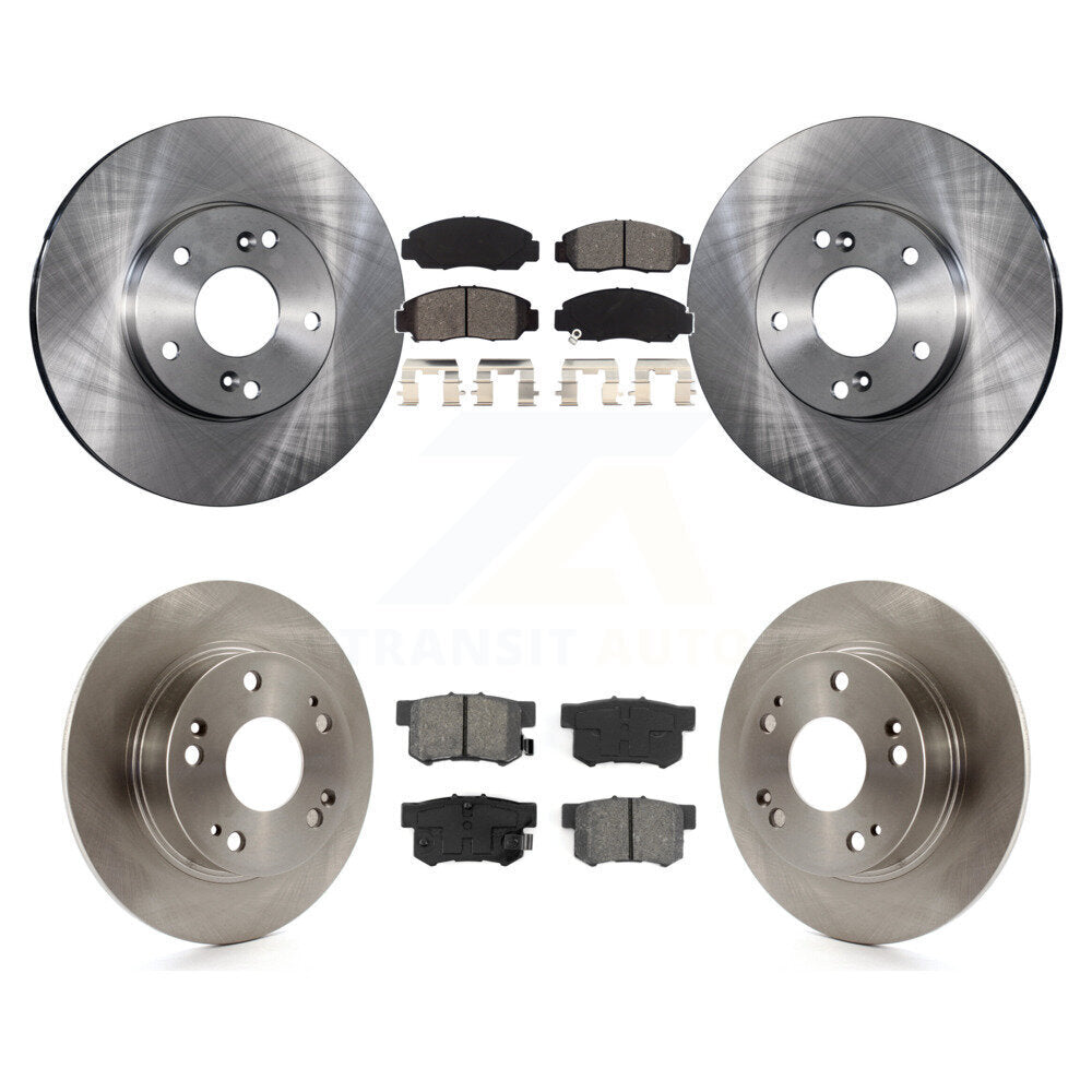Transit Auto K8S-101093 Disc Brake Kit for 2003-2007 Honda Accord - Front and Rear product image