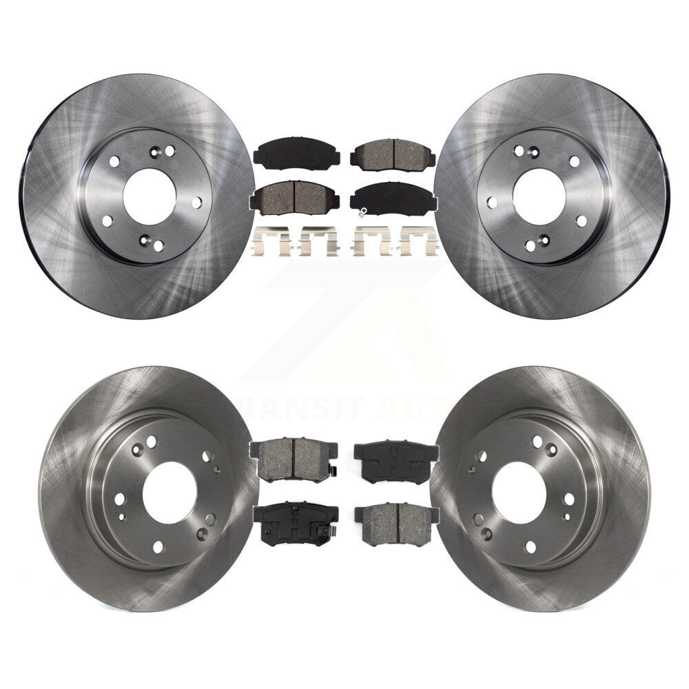 Transit Auto K8S-101094 Disc Brake Kit for 2006-2011 Acura CSX - Front and Rear product image