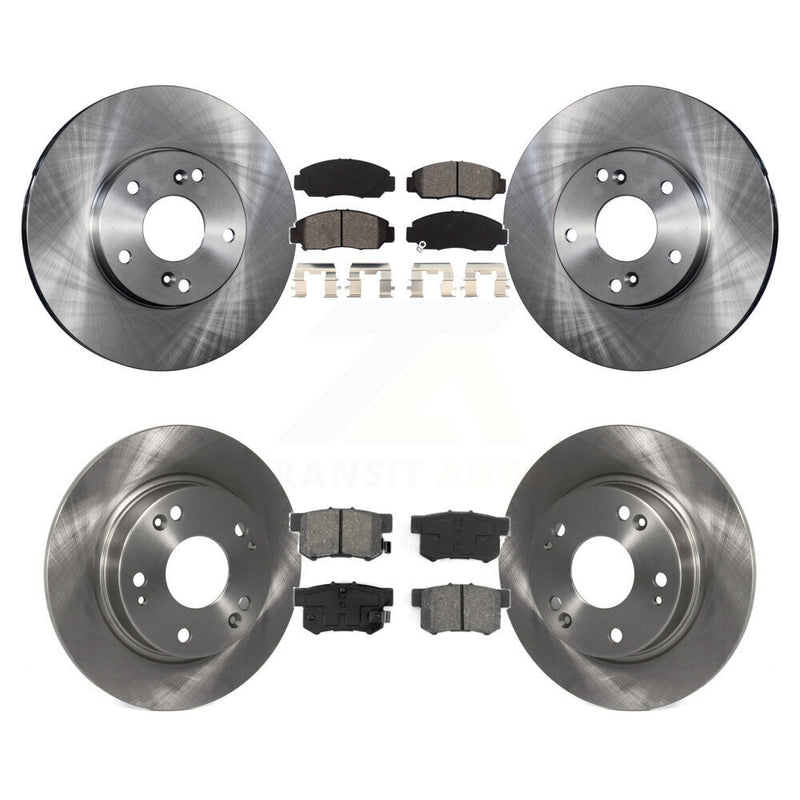 Transit Auto K8S-101094 Disc Brake Kit for 2006-2011 Acura CSX - Front and Rear product image