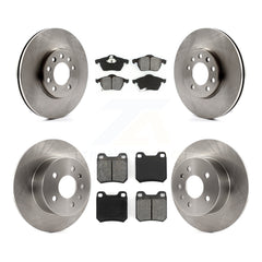 Transit Auto K8S-101095 Disc Brake Kit for 1997-2005 Saab 9-3, Saturn L100, Saturn L200 & more - Front and Rear product image