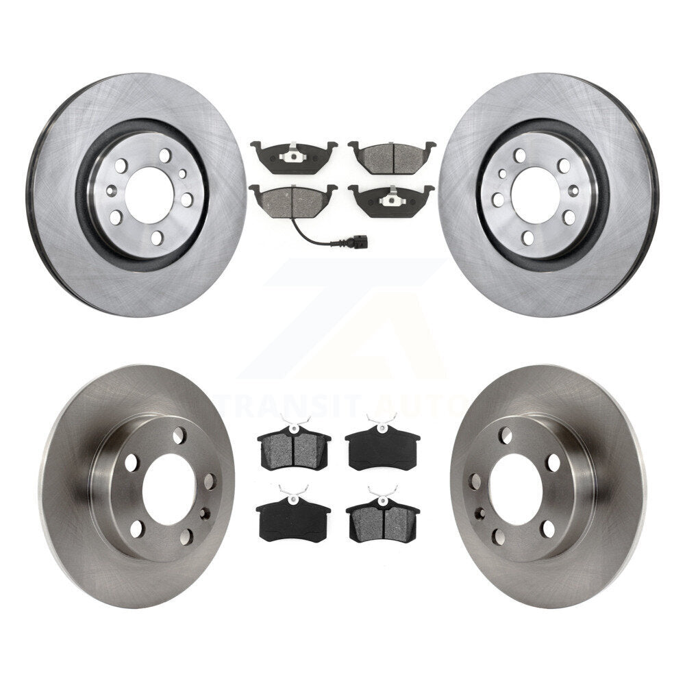 Transit Auto K8S-101101 Disc Brake Kit for 1998-2010 Volkswagen Golf City, Volkswagen Jetta City, Volkswagen Jetta & more - Front and Rear product image