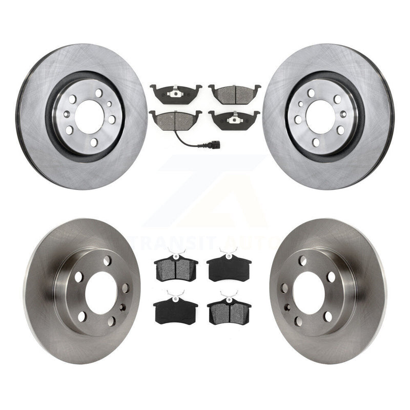 Transit Auto K8S-101101 Disc Brake Kit for 1998-2010 Volkswagen Golf City, Volkswagen Jetta City, Volkswagen Jetta & more - Front and Rear product image