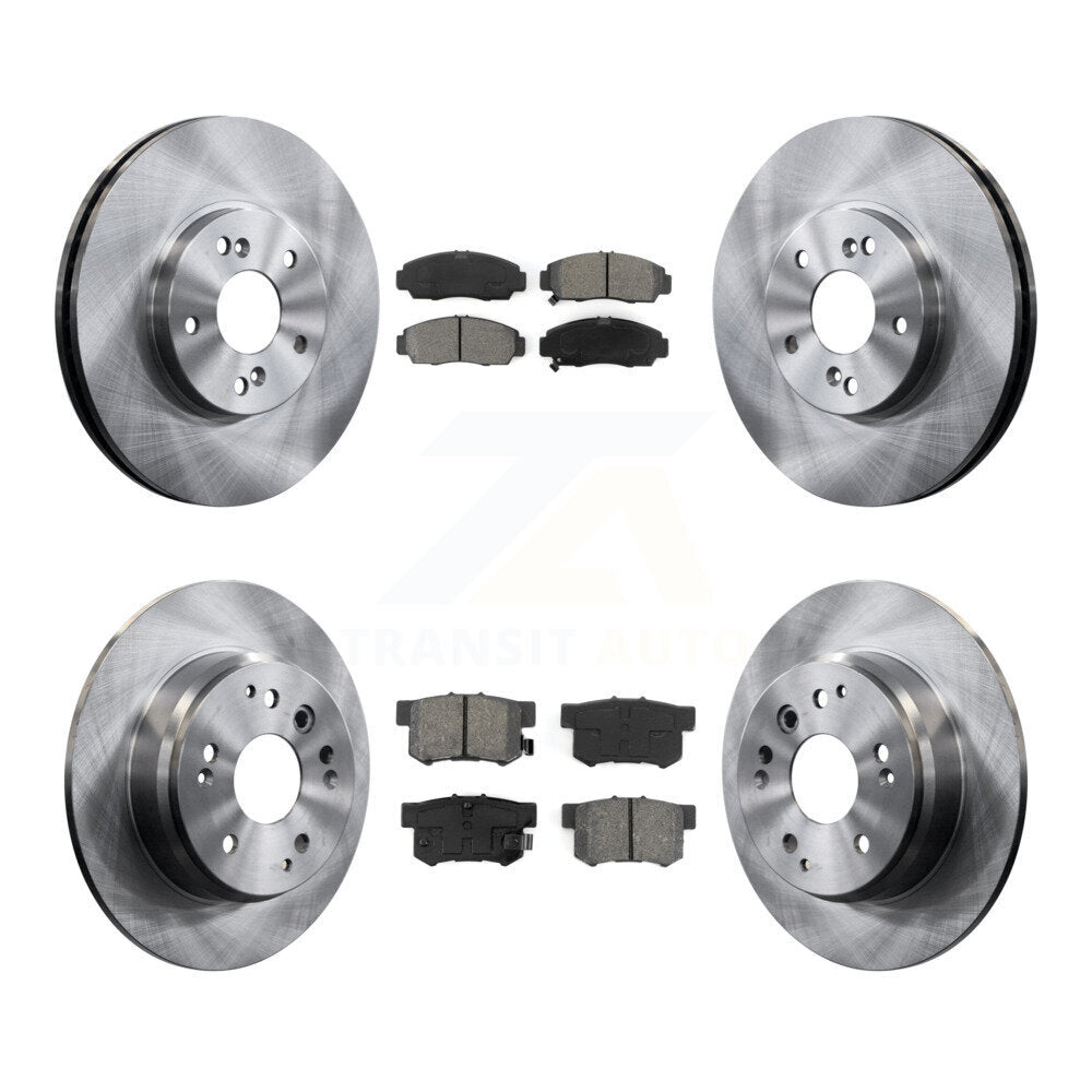 Transit Auto K8S-101118 Disc Brake Kit for 1999-2008 Acura TL - Front and Rear product image