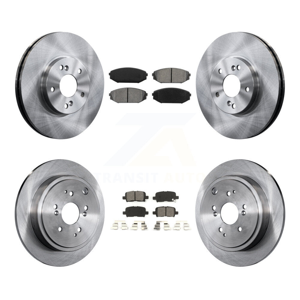 Transit Auto K8S-101120 Disc Brake Kit for 2001-2002 Acura MDX - Front and Rear product image