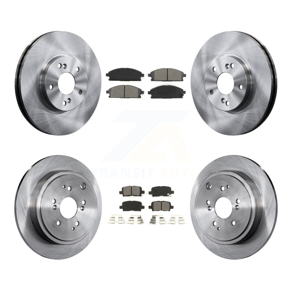 Transit Auto K8S-101122 Disc Brake Kit for 2003-2006 Acura MDX - Front and Rear product image