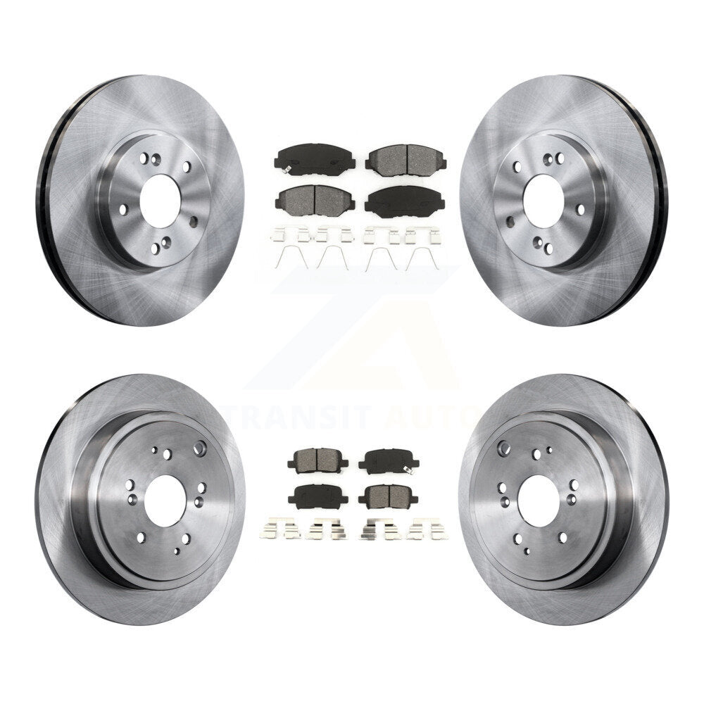 Transit Auto K8S-101123 Disc Brake Kit for 2003-2008 Honda Pilot - Front and Rear product image