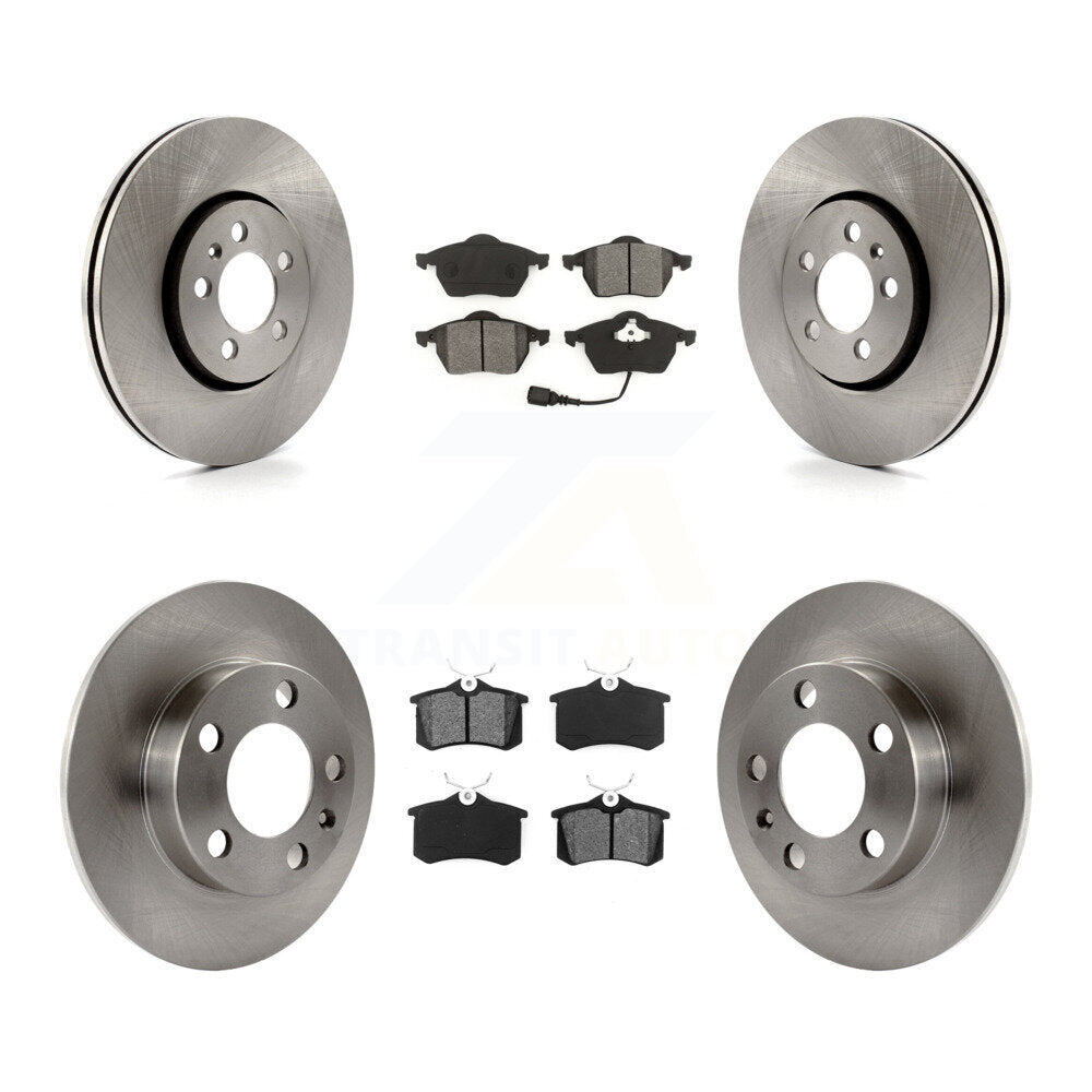 Transit Auto K8S-101125 Disc Brake Kit for 1999-2006 Volkswagen Golf, Volkswagen Jetta, Volkswagen Beetle - Front and Rear product image
