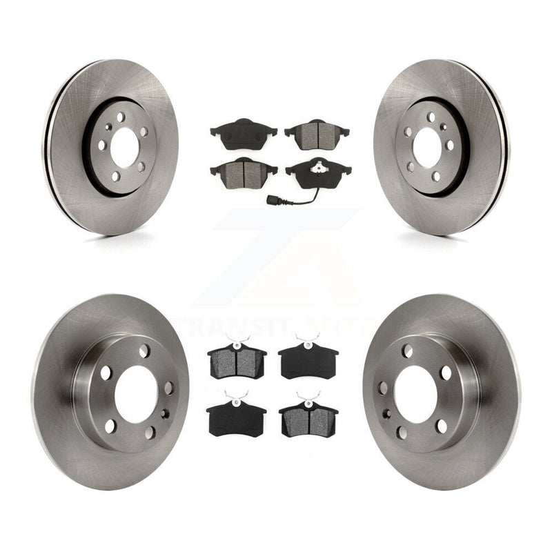Transit Auto K8S-101125 Disc Brake Kit for 1999-2006 Volkswagen Golf, Volkswagen Jetta, Volkswagen Beetle - Front and Rear product image
