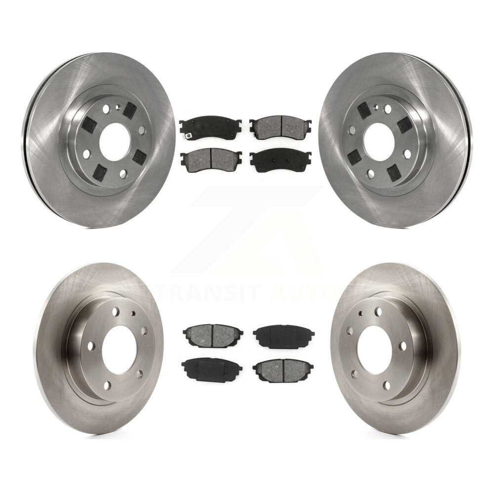 Transit Auto K8S-101127 Disc Brake Kit for 2001-2002 Mazda Protege - Front and Rear product image