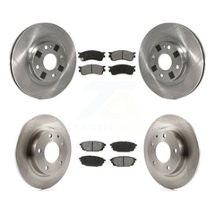Transit Auto K8S-101127 Disc Brake Kit for 2001-2002 Mazda Protege - Front and Rear product image