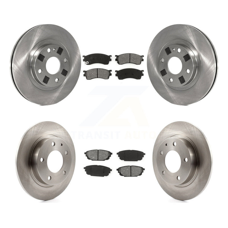 Transit Auto K8S-101127 Disc Brake Kit for 2001-2002 Mazda Protege - Front and Rear product image